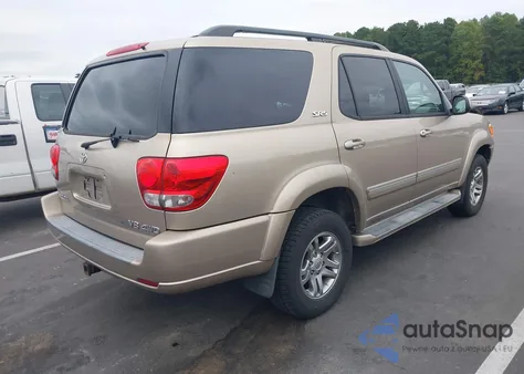 2006 Toyota Sequoia Sr5 V8 z USA, uszkodzony, nr VIN 5TDBT44A86S267788